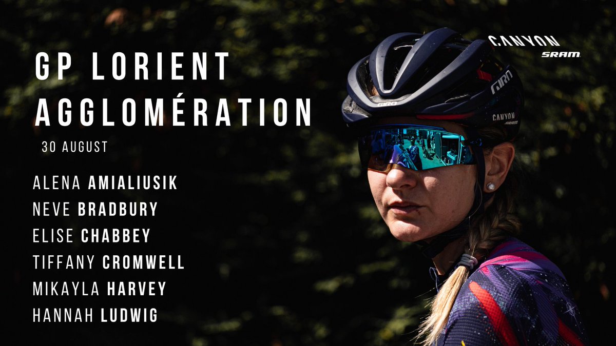 Our roster for one of the most exciting one-day races on the calendar. Grand Prix Lorient Agglomération is tomorrow!

Live broadcasts from 14:10CEST

#UCIWWT #Lorientagglo