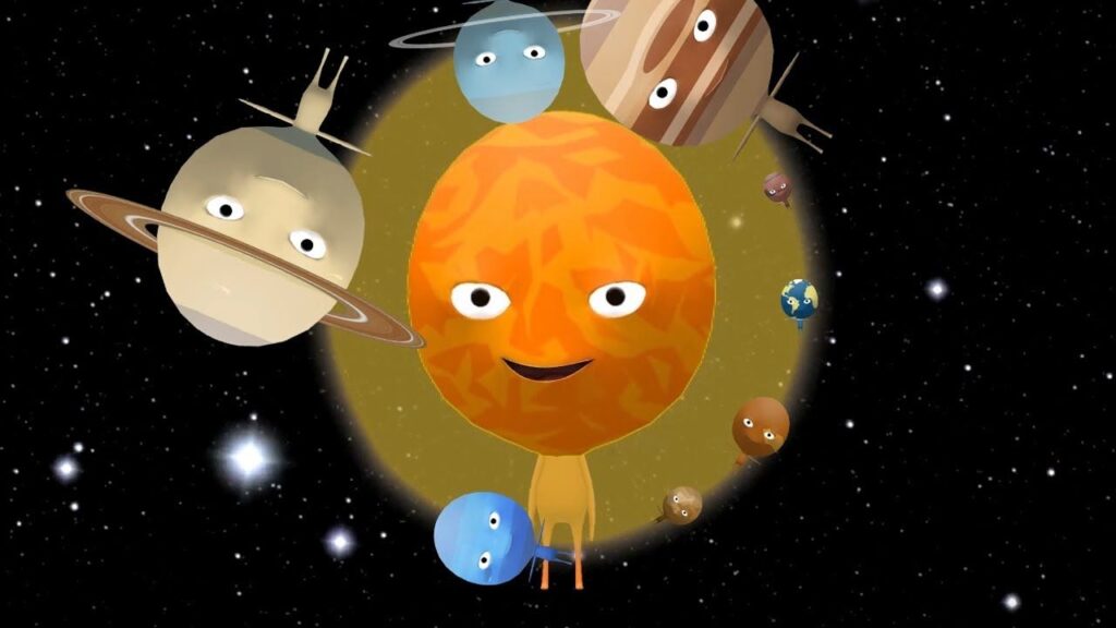 планеты с глазками для детей. планеты картинки. про планет. титан спутник юпитера. планеты для детей дошкольного возраста.