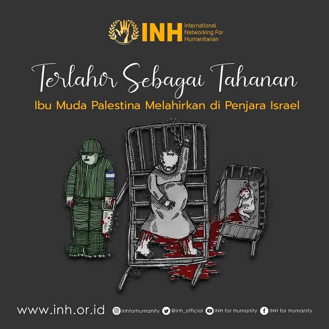 Penjajah menolak seruan para #aktivis untuk membebaskan wanita #Palestina Anhar Al Deek (25), ibu muda yang hendak melahirkan waktu dekat di dalam penjara.

#anharaldeek #muslimah #muslimahpalestina #melahirkandipenjaraisrael #pejuangpalestina #palestinaterkini #fokuspalestina