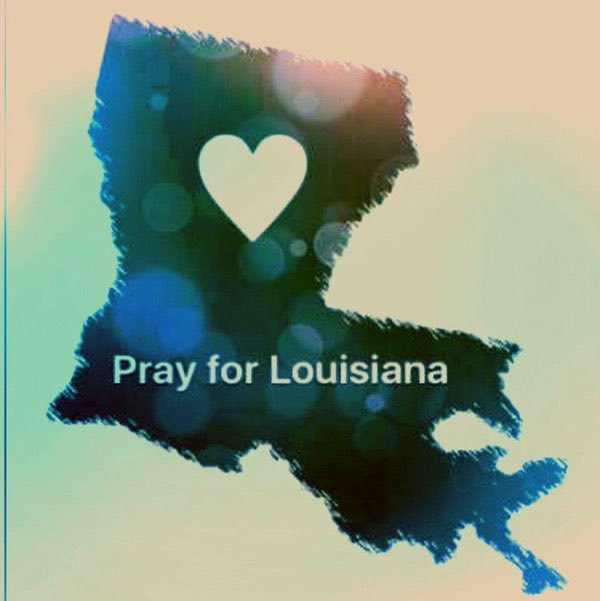 Stay safe, be strong. Send a prayer to the great people of Louisiana today.💜💛