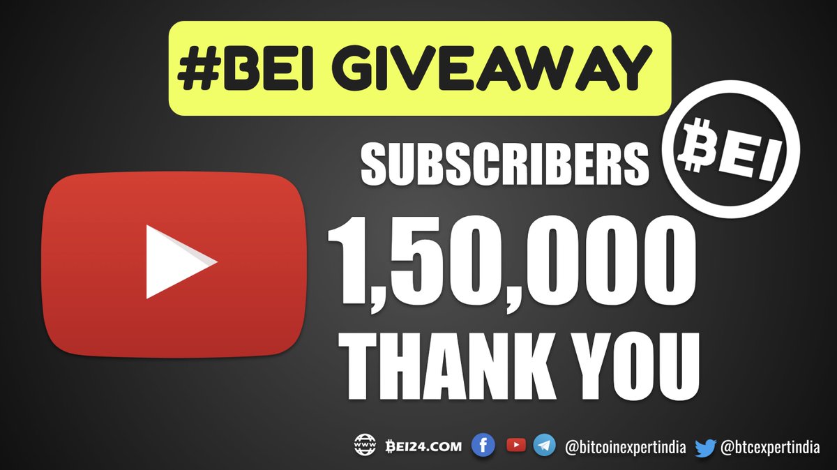 Btcexpertindia's tweet photo. September Every Sunday Celebration for 150k Subs on Youtube 🎉🥳
Let's have CAKE🎂 party 
(1 CAKE token $25 to 2 People Every Sunday)
1. Like RT follow us &amp; @pankjtanwar &amp; Tag 3 Friend
2. Follow Youtube - https://t.co/6GhaSioO7I
3. Follow Telegram - https://t.co/DaPpMpqnVI
T&amp;C* https://t.co/J6YxJ11GOe