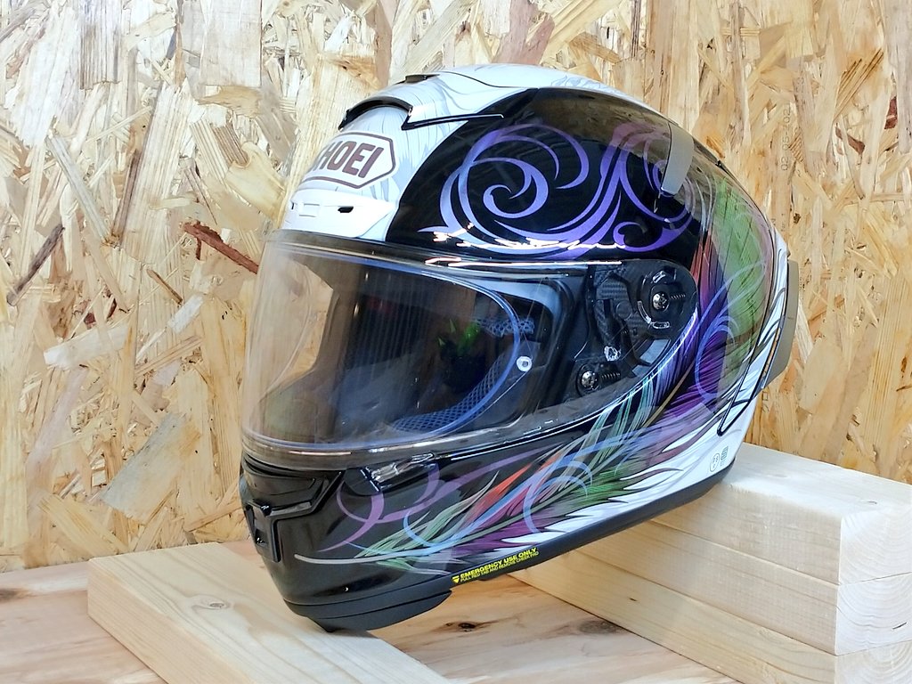 出産祝い X-14 ヘルメット SHOEI クジャク - www.balletslippersspa.com