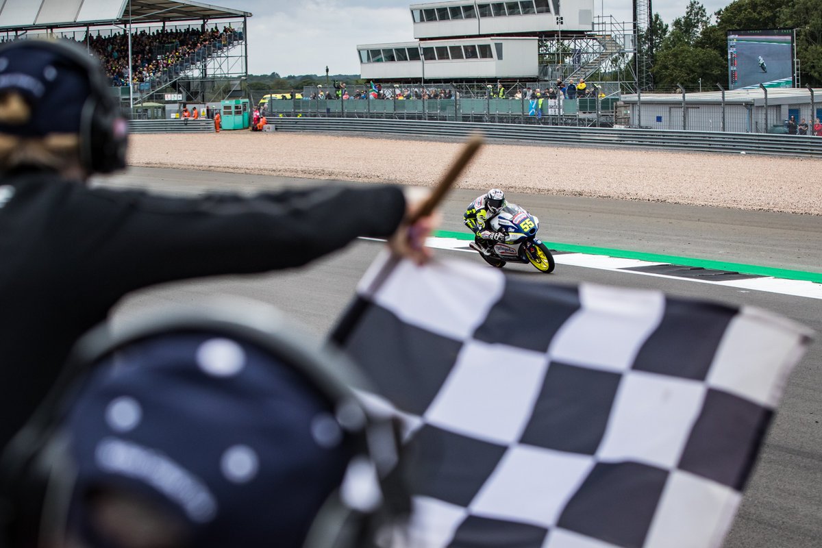 Hqv_Motorcycles's tweet photo. Fenati dominates Moto3 British Grand Prix! The Husqvarna Motorcycles racer leads from start to finish to complete a perfect twelfth round of MotoGP and secure his first victory of the season. #HusqvarnaMotorcycles #Moto3 #MotoGP #BritishGP https://t.co/zRcnpqcCsD