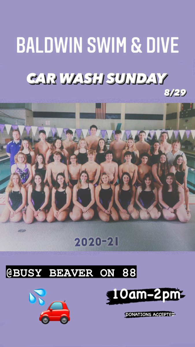 Stop by TODAY for a CAR WASH!!💜

🚗💦🧽🚗💦🧽🚗💦🧽🚗💦🧽🚗
#FightingHighlanders