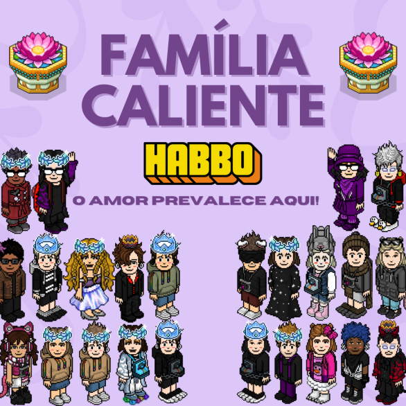 wip_out's tweet photo. Família do Habbo. Muito amor por eles.💜 https://t.co/EQLfw1Z8US