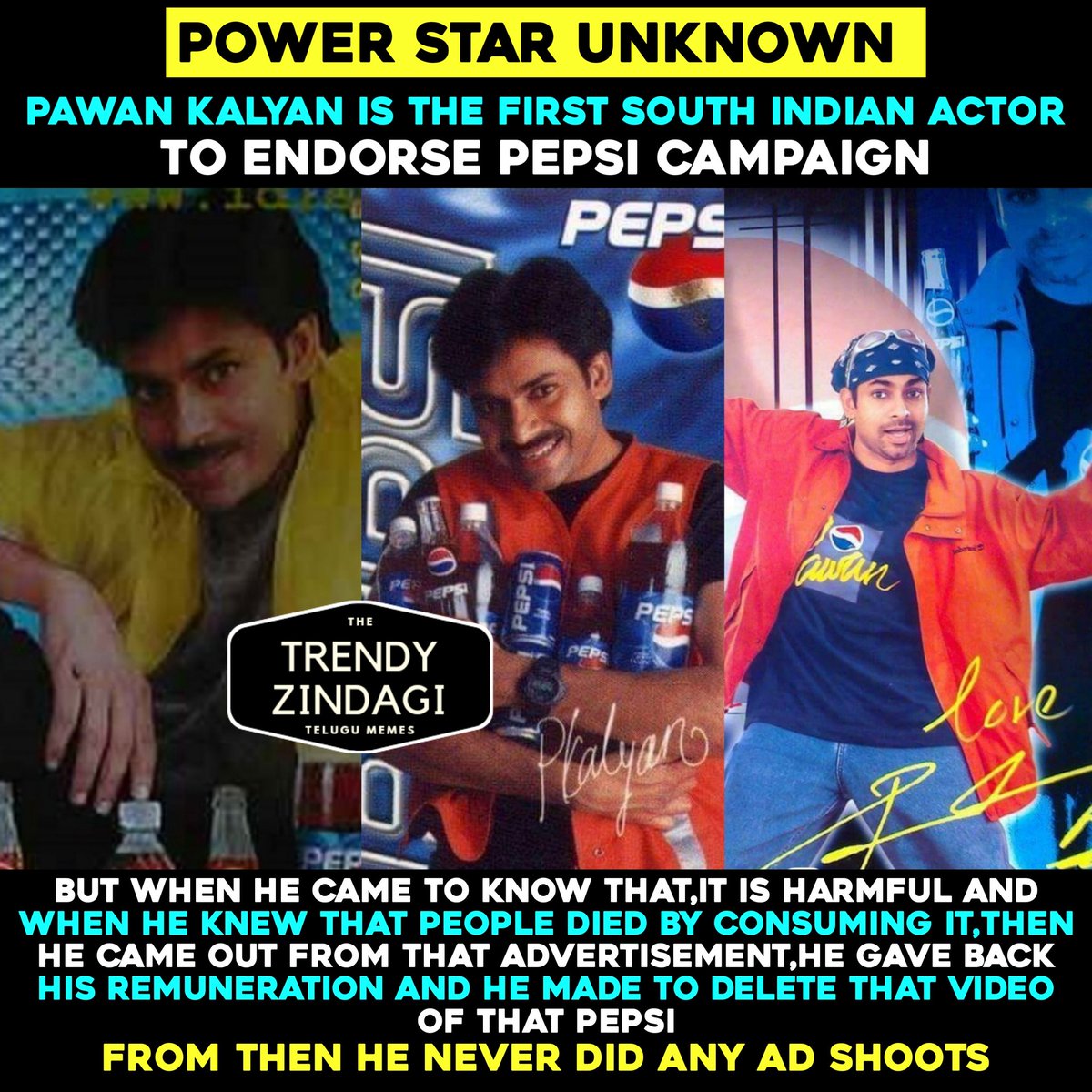 TrendyZindagi's tweet photo. @PawanKalyan ❤️

#PawanKalyan #JanaSenaniBdayCDP #TrendyZindagi https://t.co/TMYjh46vTV
