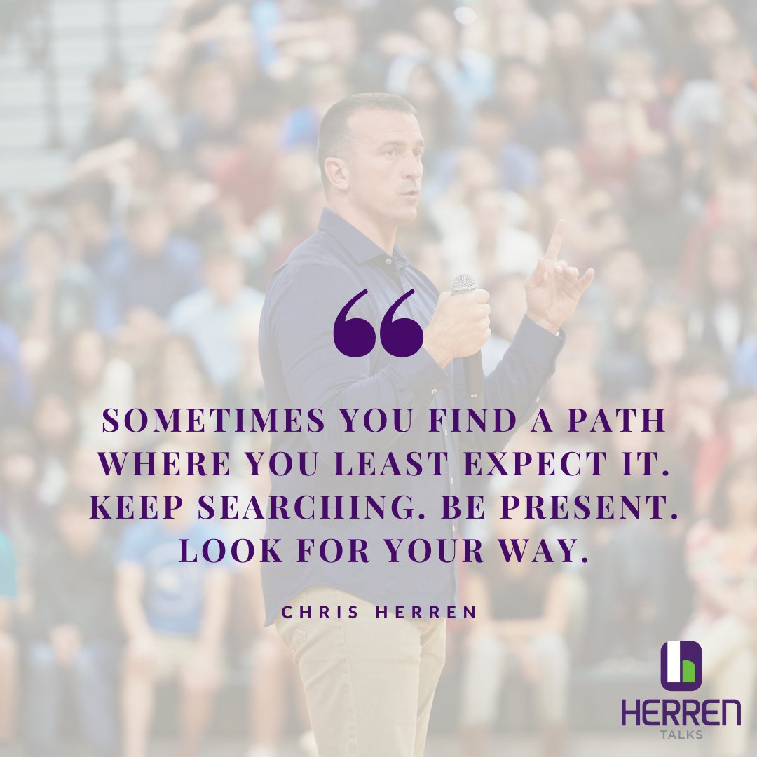 HerrenTalks's tweet image. Life brings with it twists and turns. Keep moving forward. Keep searching. Be present and know that there is always a way; sometimes you just have to look for it. #HerrenTalks #firstday #justone
