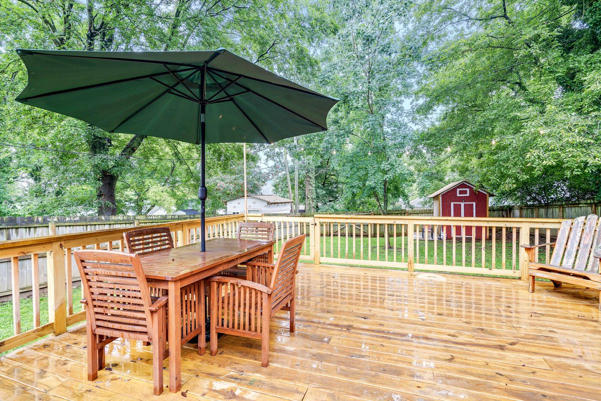 Charming 3 bedroom 2 bath home that has been very well maintained. The home has hardwoods, updated kitchen w/ stainless appliances, &amp; nice open floor plan. The home is situated on a large level lot &amp; has a storage shed &amp; new deck.  Reach out to @allisonellis_realtor for more info