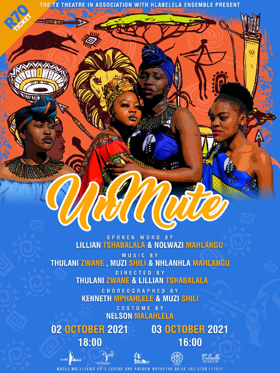 . <a href="/wikkelspies_/">Nolwazi Mbali Mahlangu</a> will be performing at the TX Theatre on 2 &amp; 3Oct, do check it out! #UnMute