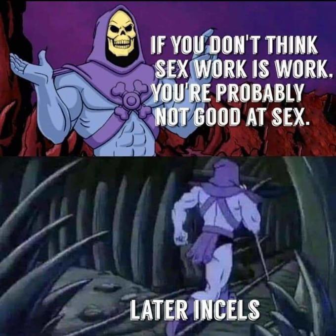 Word of the Day: Incel - a member of an online community of young men who consider themselves unable