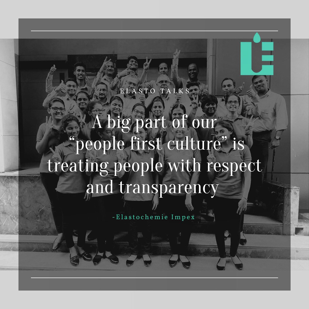 elastochemie's tweet image. We put our people first.
We care about our employees.
We are committed to providing a good company culture.

Communicating &amp;amp; sharing forms the base of our work ethics.

 #culture #leadership #employeeengagement #employees #hr #humanresources #work #people #management #diversity
