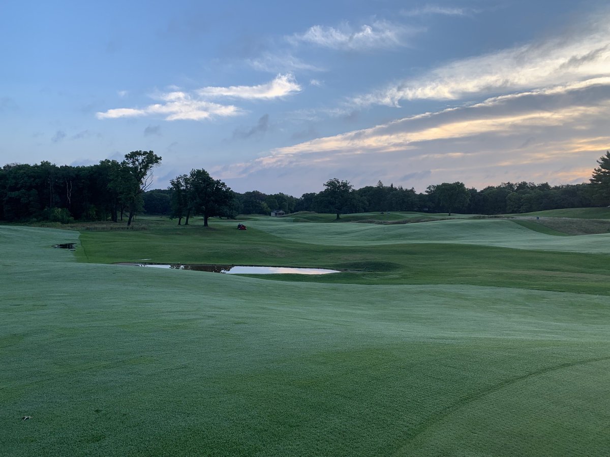 No measurable precipitation for 2 months. Aeration week, 5 plus inches. Enough.#WBYC