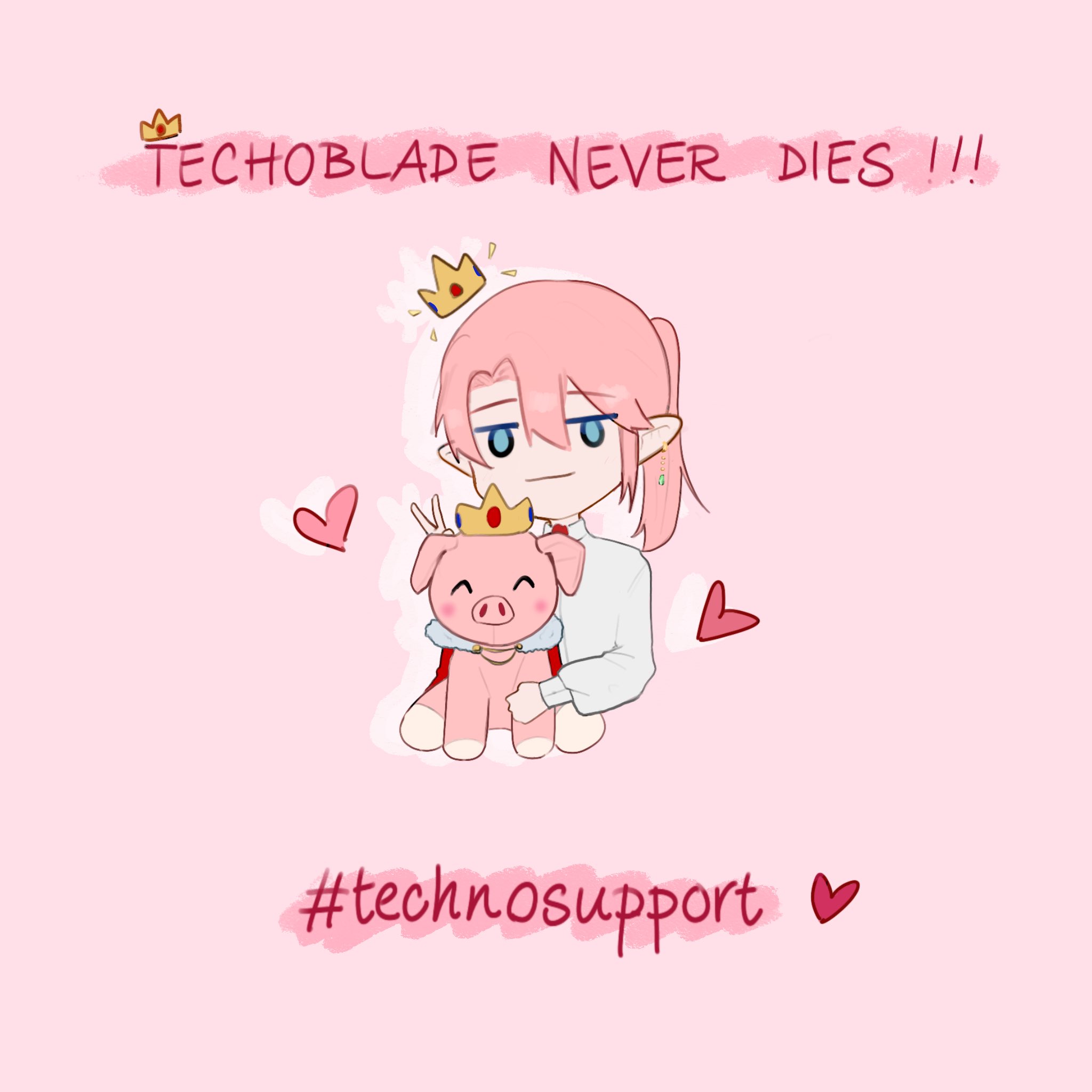 Technoblade never dies <3 and FUCK CANCER by thuynhi on Sketchers United