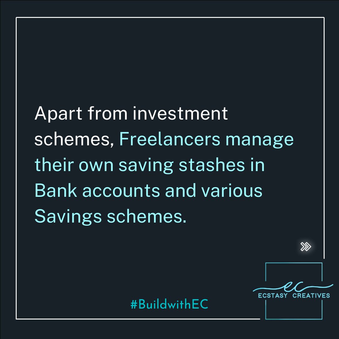 buildwithEC's tweet photo. Considered the various streamlines for a #freelancer to possess #FinancialSecurity
#jobsecurity #freelancelife #lifestyle #contentwriters #designers #webdevelopers #softwareengineers #sip #stocks #ipo #mutualfunds #savings #fds #banking #investments #ecstasycreatives #buildwithEC https://t.co/hhNBN1GR5v
