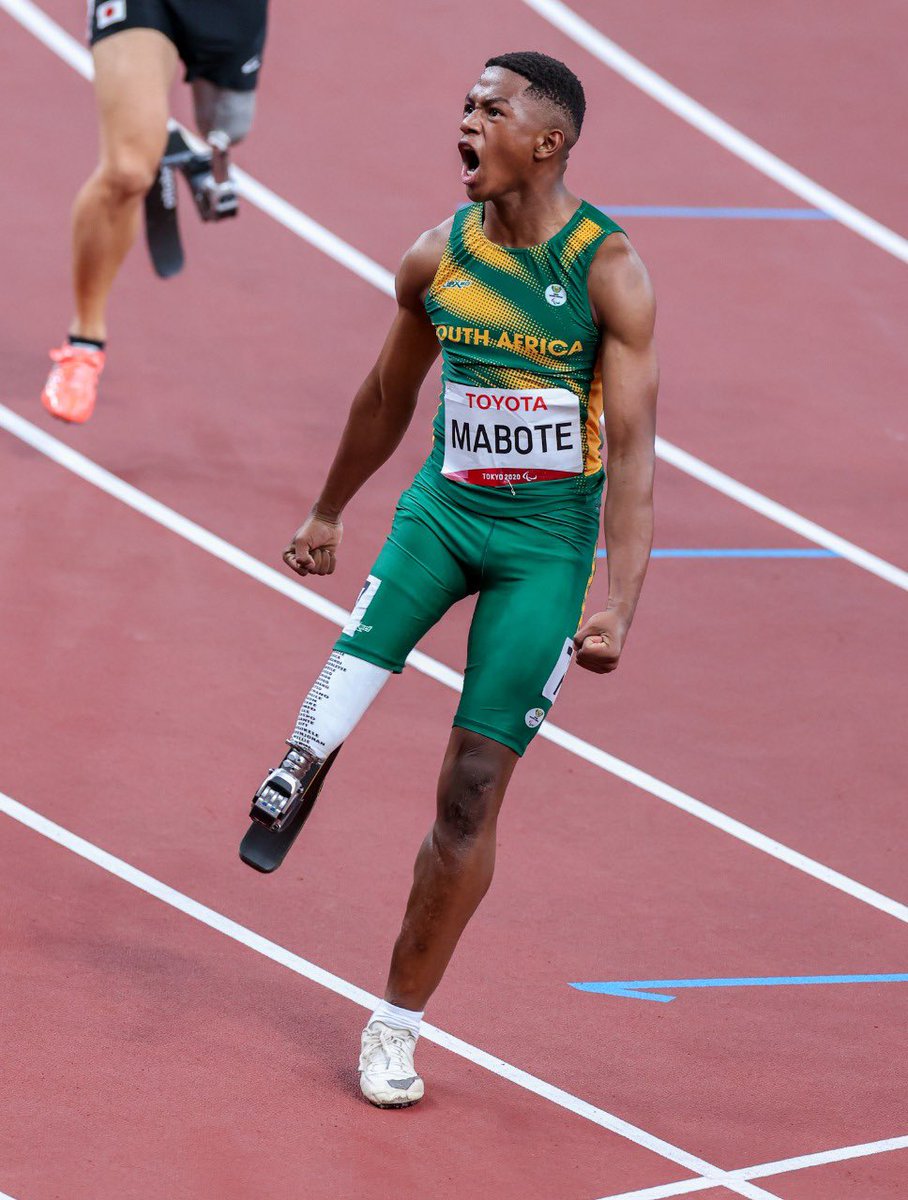 Mood when you break the AFRICAN RECORD!!! 😤🔥🔥🇿🇦🙌

#PuseletsiMabote
#ParaAthletics 
#Paralympics