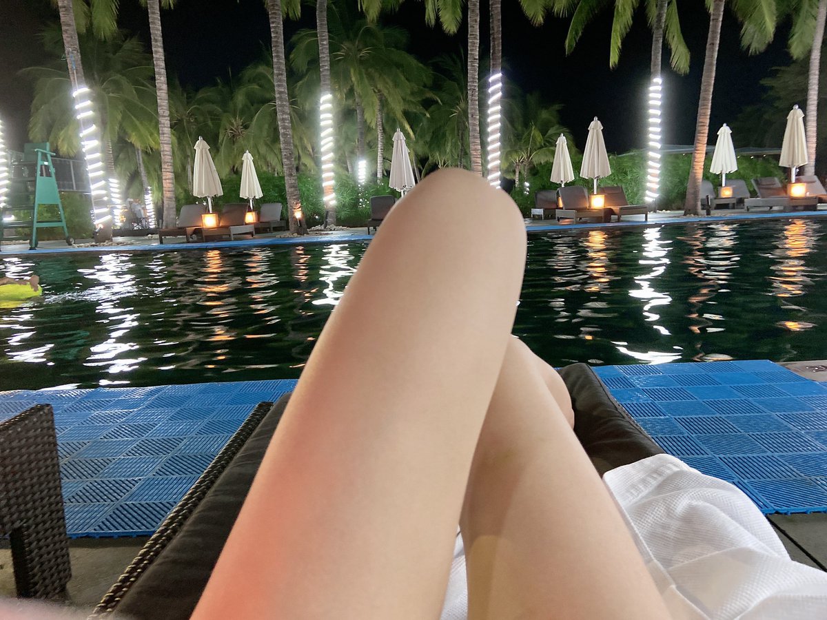 香草喵露露on Twitter 闲来无事出门度假
