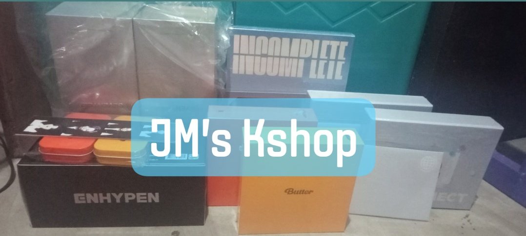 JMKshop_PH's tweet photo. [ #JMsUpdates ] ARRIVED ITEMS IN PH

SEVENTEEN LIGHTSTICK
SEVENTEEN INCOMPLETE DVD
BUTTER SET TINGI
3 SET ENHYPEN EN-CONNECT DVD
SVT IN CARATLAND SHIRT and TRADING CARD
TXT KEYRING and PHOTO FRAME
BITTERSWEET trading card and postcard (soon to be onhand)

*Medyo malabo pic✌️ https://t.co/upw41brYeS