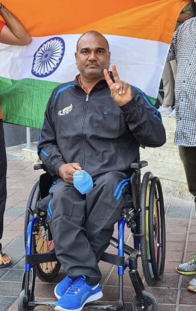 Amazing #silvermedal in high jump for #NishadKumar and #Bronze  for #VinodKumar in Discus #ParaAthletics  #TokyoParalympics #Paralympics  #TeamIndia 👏🏽👏🏽 #NationalSportsDay2021