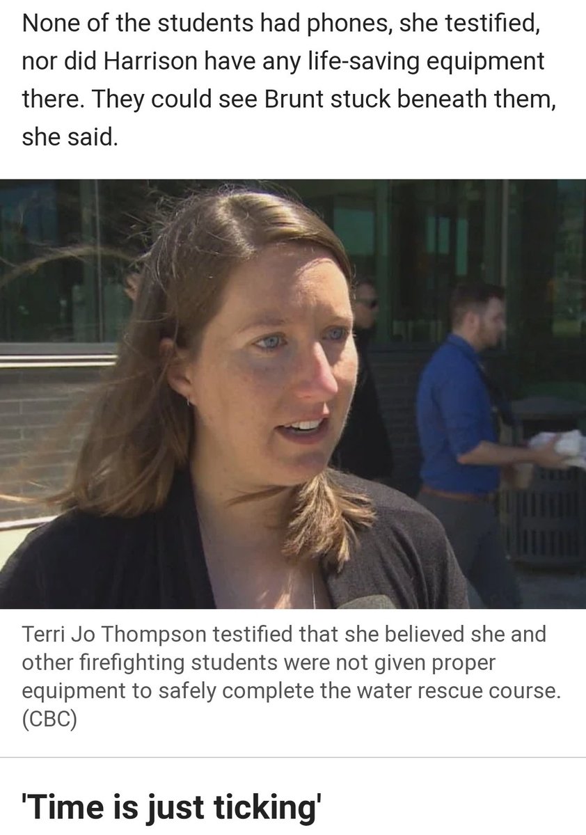 WhistleblowerTJ's tweet image. "Demonstrate Managing Resources in a Rescue Incident"
#NFPA1006 #FAIL 🚨
Don't confuse bullying with whistleblowing. Both men drowned because "Master Instructor" @herschelrescue is incompetent, fake, and reckless. 🏴🏴

@ONFireMarshal @jonpeggOFMEM
#ChargeTerryHarrison2021 💰🐍