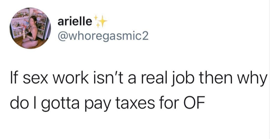 OnlyFans_Memes's tweet photo. makes ya think
#onlyfans #onlyfansmemes #onlyfansnewbie #onlyfansgirl #onlyfansbabe #meme #memes #sexwork #sexworker #buyingcontent https://t.co/4moAIvgHEU