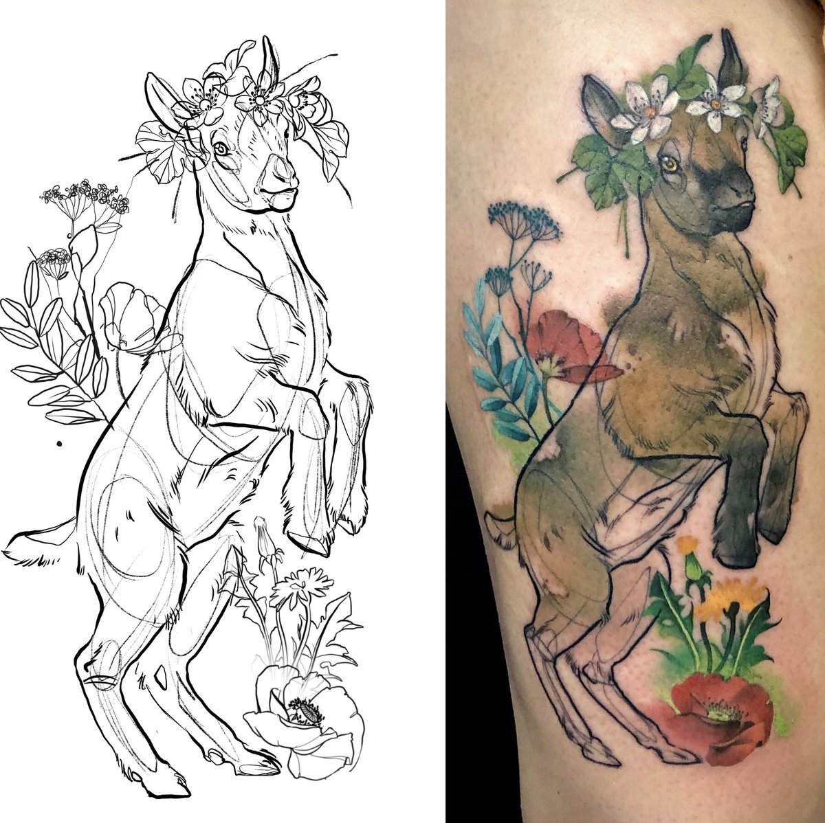 I’m exited to show you my tattoo process, from the #sketch to final #tattoo -I draw everyday and there’s plenty of never published #drawings which aren’t #tattooed eventually, so I thought it would be great to show them from time to time
#artist #design #tattoos #warsawtattoo