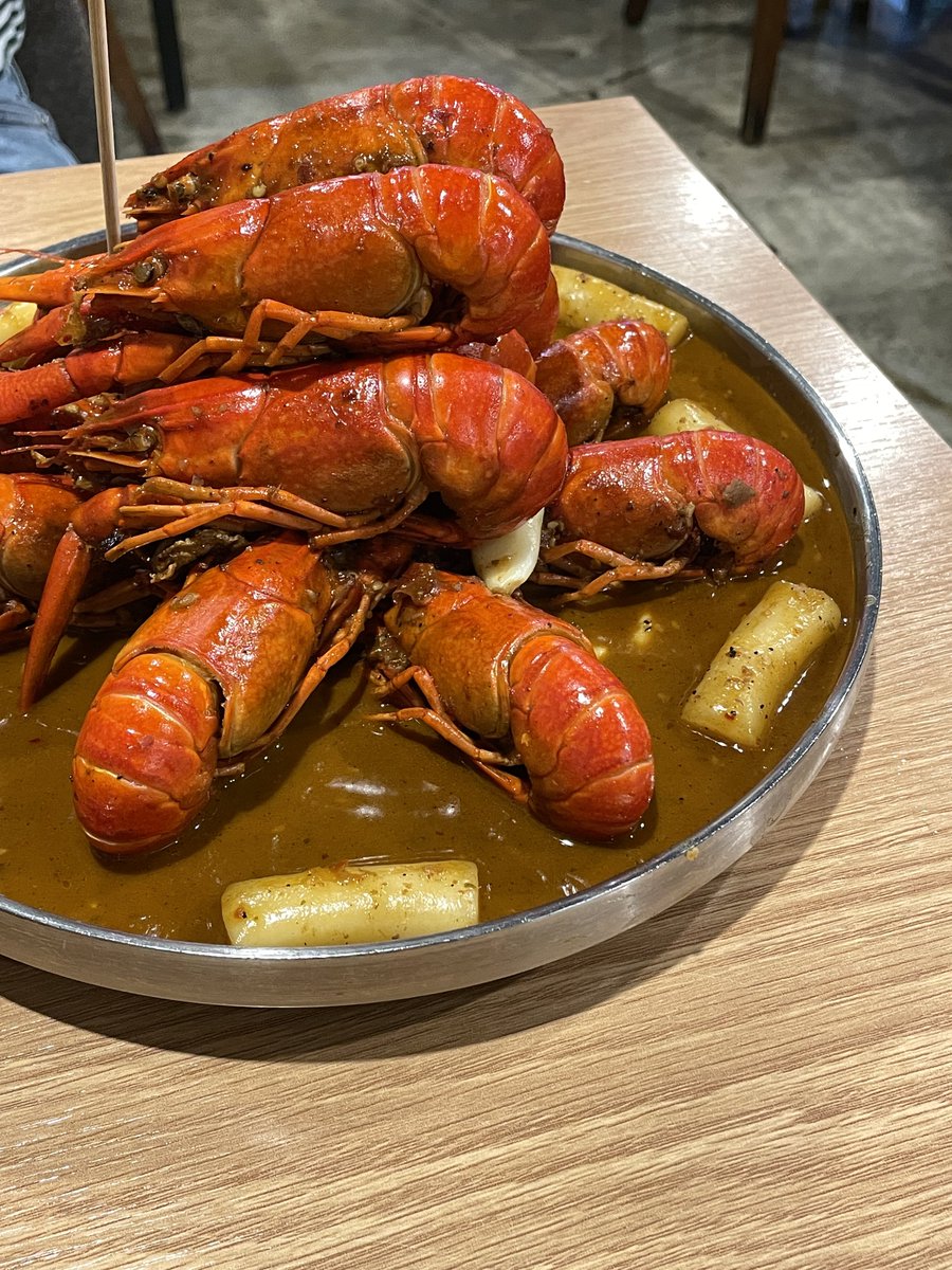 gyongdoh's tweet photo. 차이니즈푸드러버클럽 오늘의 메뉴🦞🌶 https://t.co/QDZo3kTZvN