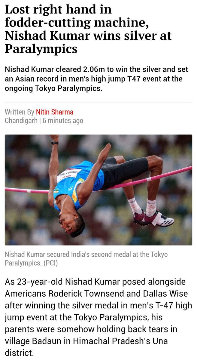 Well done 🇮🇳 @iBhavinaPatel 🏓 &amp; <a href="/nishad_hj/">Nishad_kumarhj</a> 🤸💐👌👏🙏🥈🌟🙌