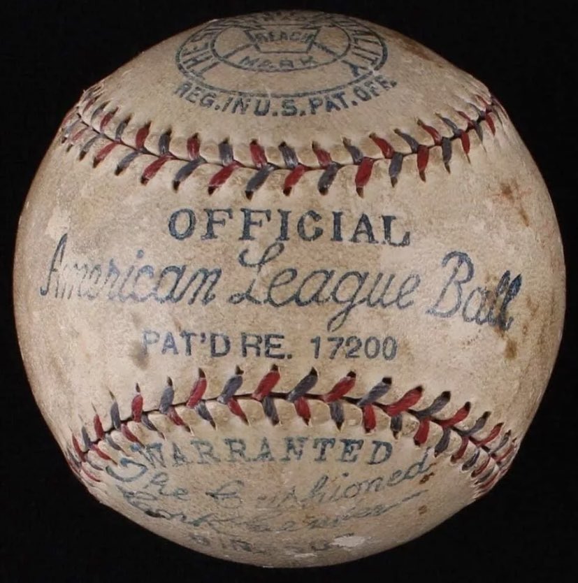 NextGen31503010's tweet photo. 🚨🚨#AUCTION OF THE YEAR! 🚨🚨
ENDS TONIGHT SUN 8/29-10pm EST! 
Autographed #BabeRuth Official #AmericanLeague #Baseball W/CRISP #Ruth Signature!(JSA/LOA) Currently @ ONLY $15K @EBay https://t.co/4VAKSGL5bi

#Yankees #RedSox #MLB #DirtyWater #SquadUp #YankeesBeisbol #Ruth #Ohtani https://t.co/EQWZ6ldcTA