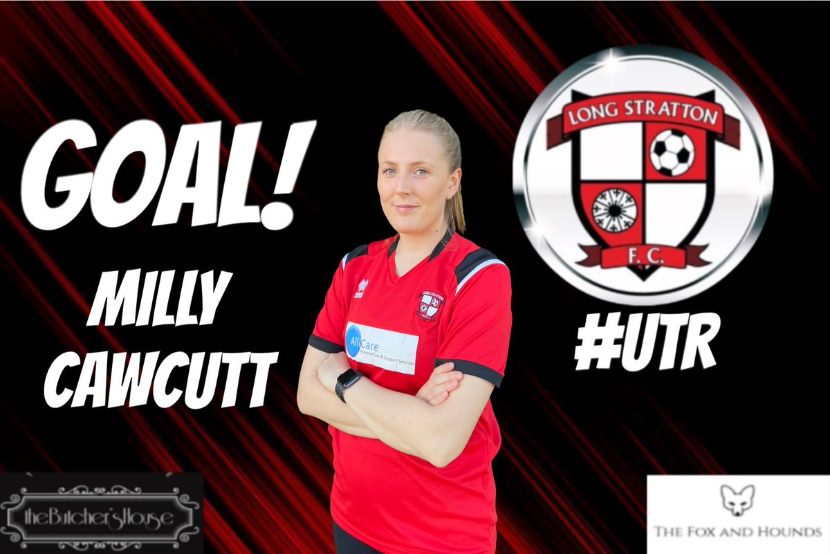 GOAL!! A corner from Kate is taken down by Sam who tees up Milly for a lovely finish into the bottom corner!! 
#UTR 🔴⚫️