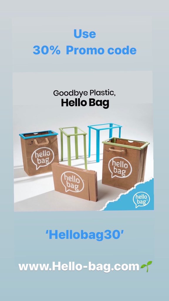 TheHelloBag's tweet image. Hello bag and Sprout will be working together as we encourage people to choose paper bags over single-use plastic when in the grocery. Help us close the loop and give back to our planet by reducing single use plastic and planting trees! @sprouttrees ✌🏼🌿🌏♻️
#hellobag #gadgets