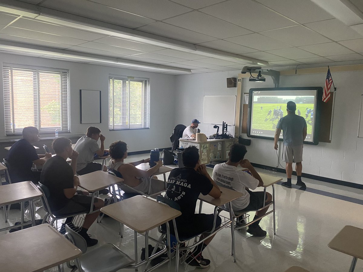 HauppaugeEagles's tweet photo. Some Camp photos! Excited to start the Season vs. East Islip on Friday night. @CoachBGurney @HPS_Eagles @HPSAthletics @brandon_mileti https://t.co/qbx00Btbez