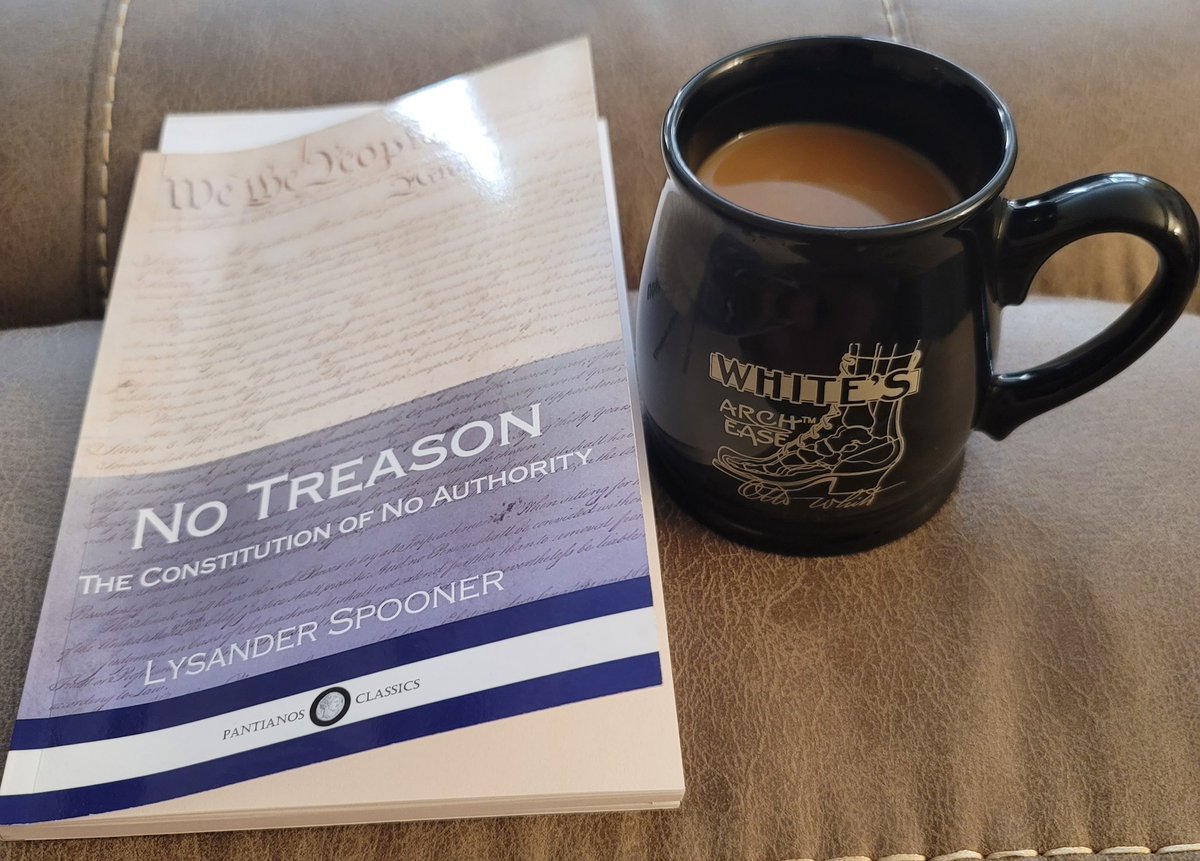 akdiesel907's tweet photo. #DrinkCoffeeReadSpooner #lysanderspooner #OGAnarchist #abolitionist #NoTreason #WhitesBoots https://t.co/t7YlXDxLJZ