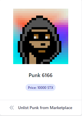 sukrucildirr's tweet image. StacksPunk #6166 is listed on marketplace!

@PunksOnStacks #punks #nft #STACKSPUNKS