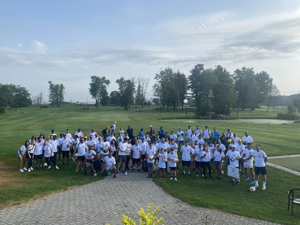 The day has finally arrived ! The kick-off of our inaugural Jody Forno Foot Golf Tournament. ❤️ <a href="/OntarioIsSoccer/">Ontario Soccer</a> <a href="/vaughansoccercl/">Vaughan Soccer Club</a> <a href="/City_of_Vaughan/">City of Vaughan</a>