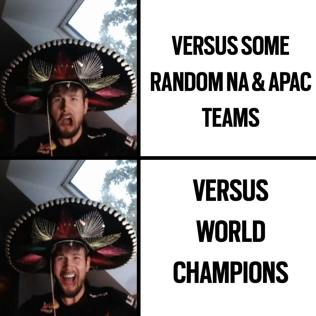 R6esports's tweet photo. My mom always said @G2esports was like a box of chocolates. You never know what you're gonna get. https://t.co/fxaOUtff4q