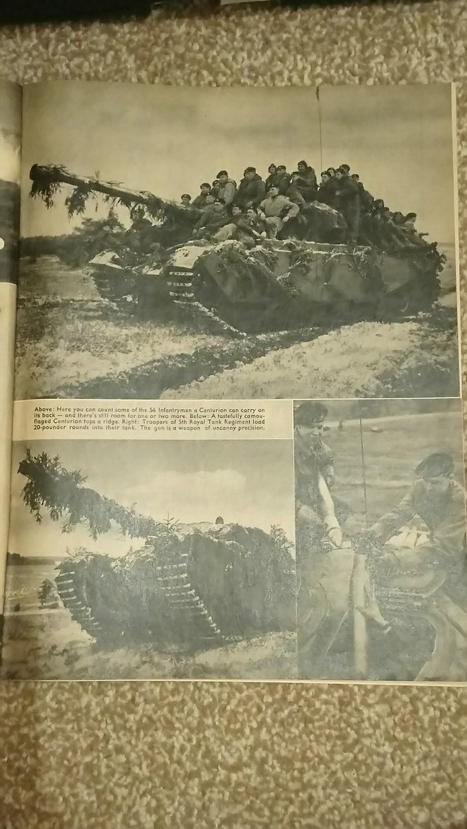 militariaFlickr's tweet photo. Just reading through one of my old 1950's soldier magazines and found an article on the centurion tank. #tank #tankregiment #TankTuesday #blackandwhitephotography #blackandwhitephotograph #blackandwhitephoto #blackandwhite #photography #tankphotograph #tankphotography #History https://t.co/G0l2rgggFp