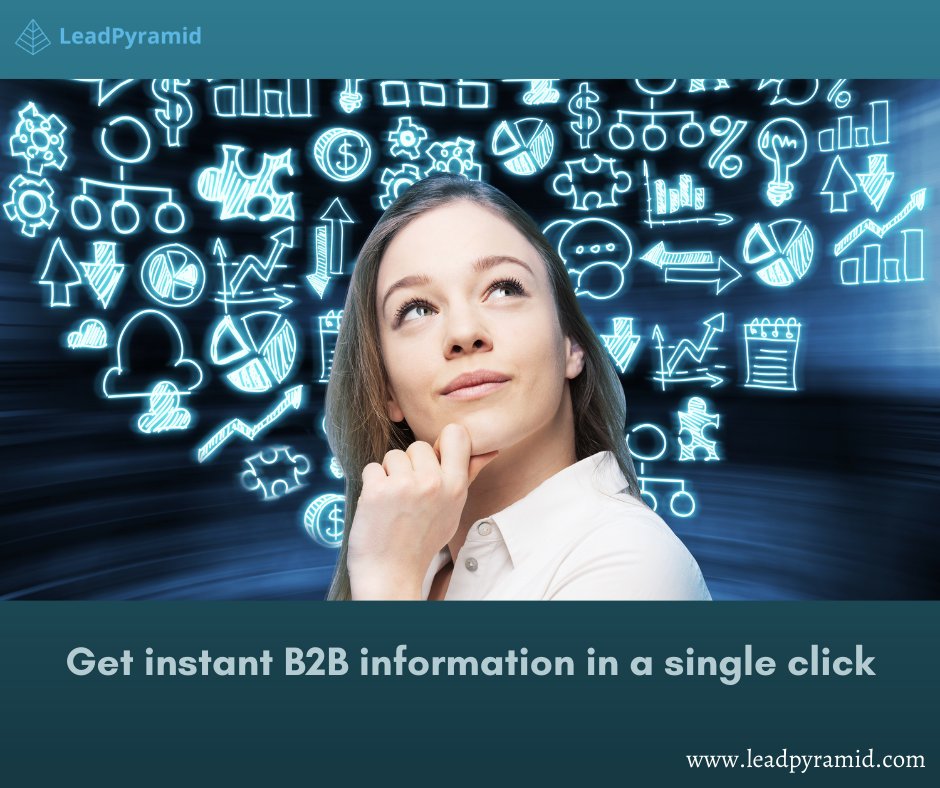 PyramidLead's tweet image. #Leadpyramid, is a #database_provider for the top decision makers across various industries. It supplies you with targeted #email_lists, which are updated and freed of errors on a periodical basis. Visit us for more information zcu.io/Vhe8 #leads #b2b_marketing #b2b