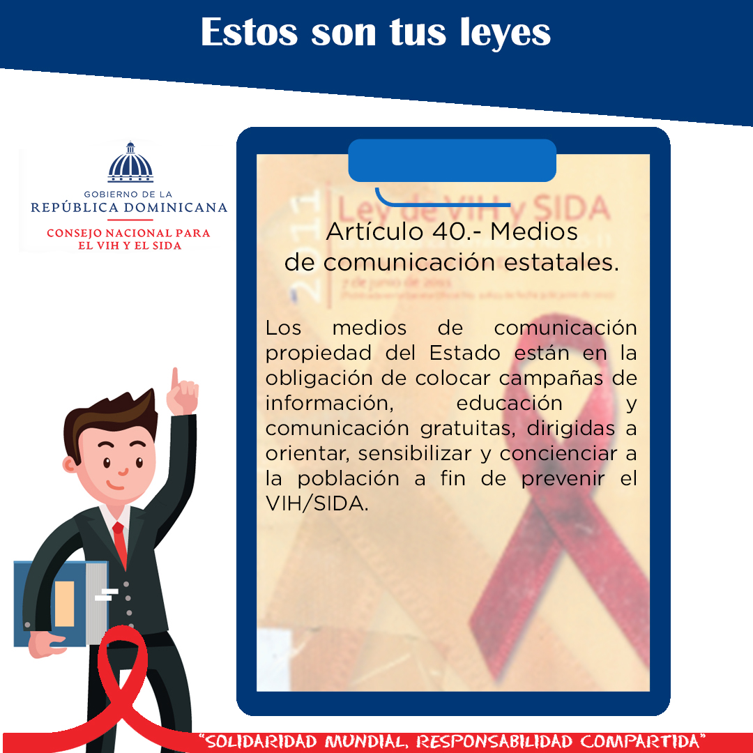 Párrafo.- Los medios de comunicación del sector privado podrán incluir dentro de sus programaciones y/o publicaciones, campañas de prevención gratuitas sobre el VIH/SIDA.