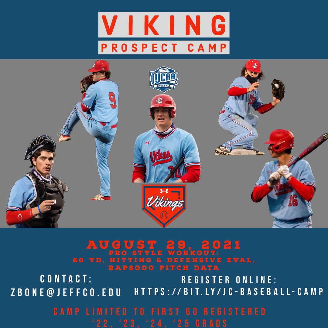 On the lookout for the next generation of #Vikes! 

bit.ly/JC-Baseball-Ca…
