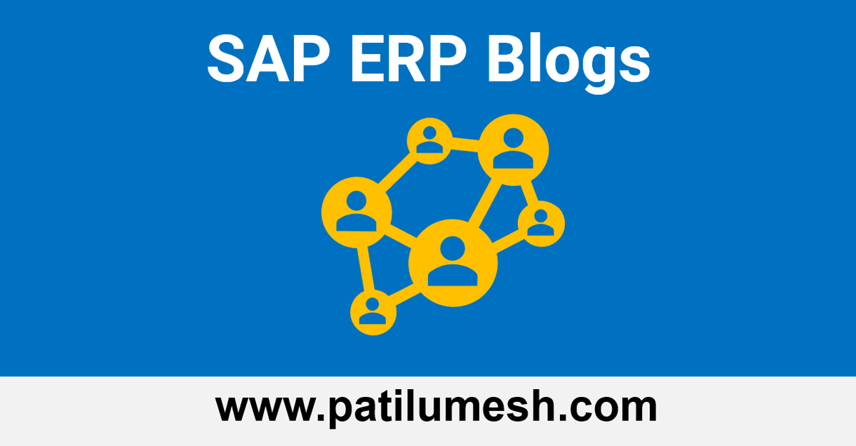 SAPPatilUmesh's tweet photo. The knowledge you acquire with the passage of time is useless gift unless you share it !
Releasing my first personal blog / website : https://t.co/GotBev9uft
#sappatilumeshblogs #SAP #saphana #sapcommunity #sapconsultant #saperp #sapprojectmanager #sapbeginners #sapendusers https://t.co/TbA9JEeJKP