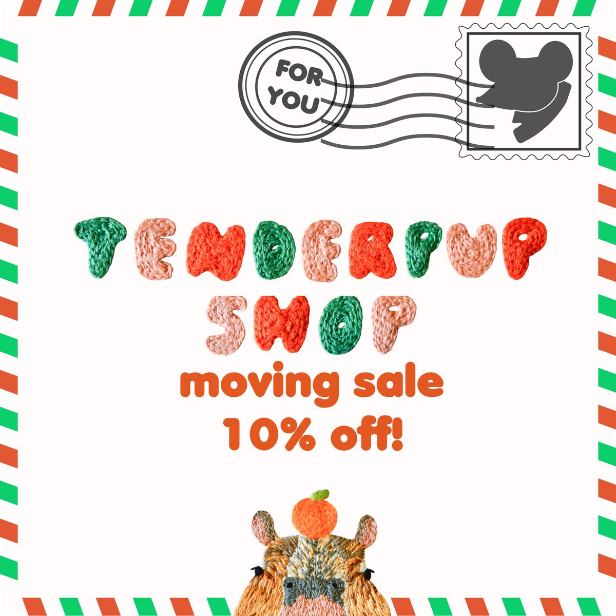 Tenderpup_art's tweet image. 🌟 10% off Moving Sale 🌟 ends 24/08 💖 RTs appreciated! 🤗
I'm moving to Toronto for school! My stickers and postcards are on sale so pls help me clear out some stock :-) 🤗
