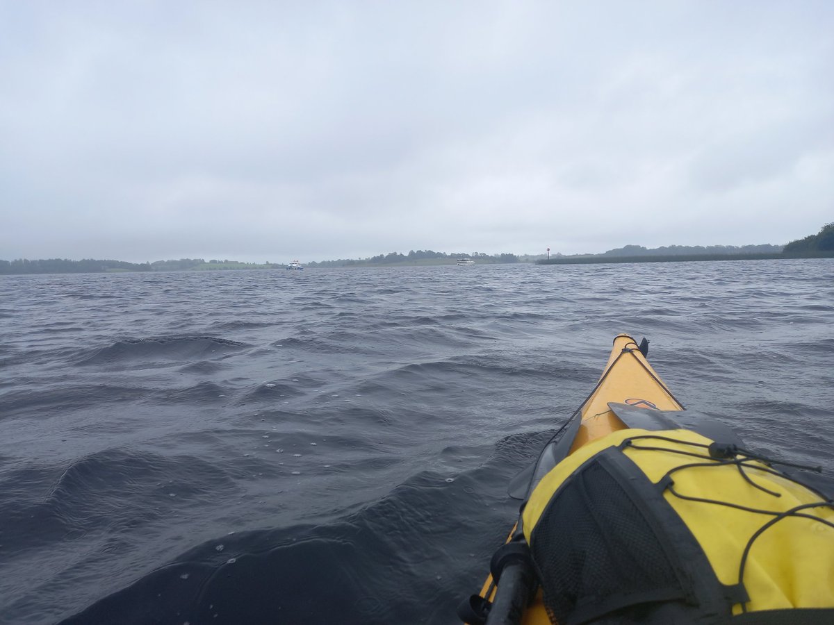 Lough Key to Carrick on Shannon, then to Drumsna and final destination Rosskey.. a wet and windy day but absolutely loving my #soloexpedition #paddle. This is my reset #MentalHealthMatters a few days alone to think about stuff 🤔