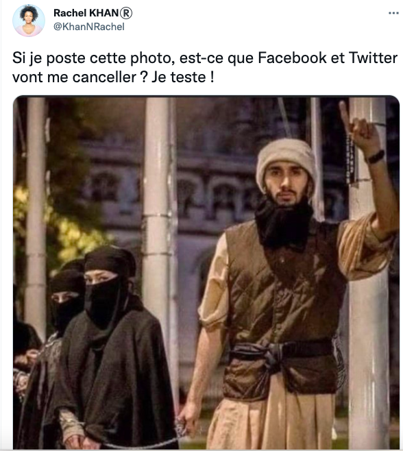 Youkounkoun75's tweet photo. Jérôme Martin en veut beaucoup à @KhanNRachel d'avoir diffusé cette photo. Pourtant rompu aux "dégueulasseries", son petit cœur souffre car il est est très attaché au droit à l'image (rires). Dans le tweet suivant, il nous expliquera la dimension islamophobe de ce message. https://t.co/YOVb7vvJuL