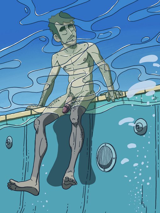 Summer… time to cool down the thing ;D #NSFW https://t.co/d10aqMZ3Le