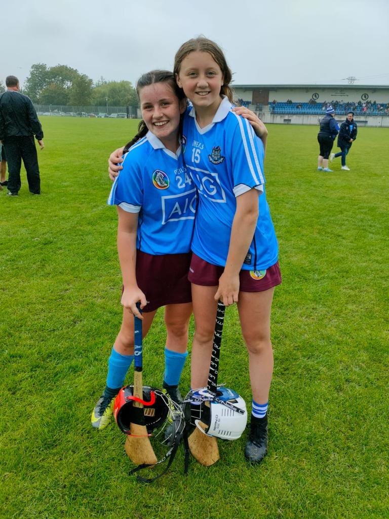 NaomhOlaf's tweet image. Well done to Under 14 camogie girls, Seodhna O&apos;Riain, Sarah McDonald and Ella Egan who represented Dublin against Kilkenny at the weekend, along with Lucy Fitzpatrick who played against Roscommon in Hyde Park 👏👏💙 💙

#dublincamogie #camogie #naomholaf #bestrong #oneclub