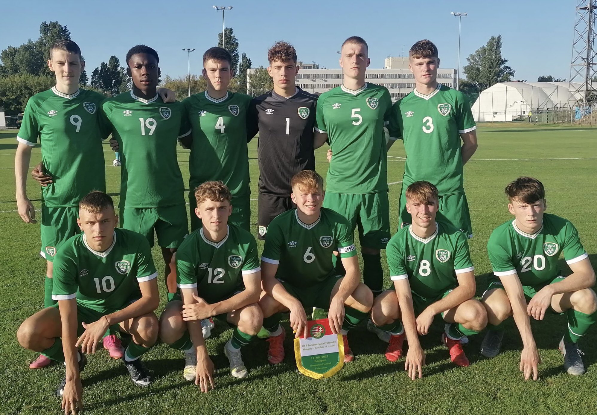 Faireland Report Hungary U18 0 2 Ireland U18 Goals Either Side Of Half Time Give Colin O Brien The Win In His First Game As Irlu18 Head Coach