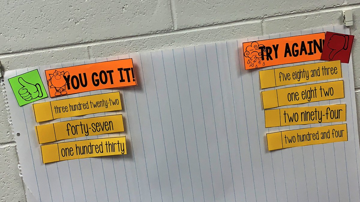 MsWelshinSecond's tweet photo. Thumbs up?? or Thumbs down?? We had a blast working with writing our number words today! #WhatsUpWithWelsh #MESisOurHappyPlace https://t.co/zZ62kfSQr5