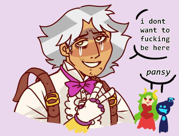 misterkanman's tweet photo. tfw youre not even a villain youre just depressed but you get lumped together with a mischief creature and literally satan
#PuyoPuyo #PuyoPuyoTetris https://t.co/fwTas9acyE
