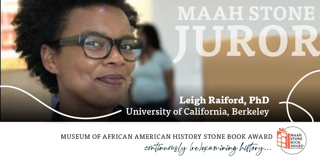 Spotlight on @professoroddjob, MAAH Stone Juror since 2019, & recent recipient of $2.8 mil grant from the Andrew W. Mellon Foundation to fund the “The Black Studies Collaboratory” @ UC Berkeley. Congrats to Leigh & team! More info about Leigh & her work: vcresearch.berkeley.edu/faculty/leigh-….