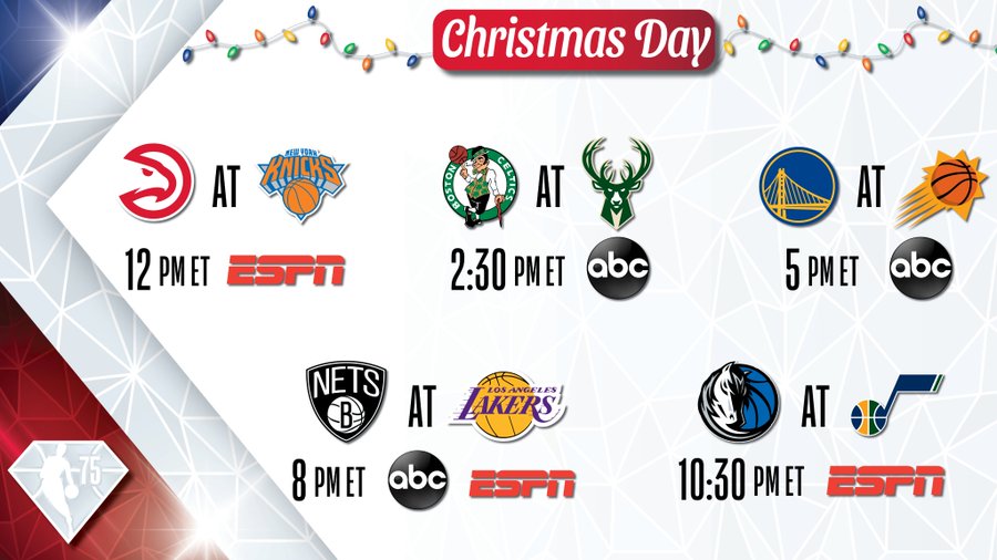 Nba Reveals Kia Nba Tip-Off And Christmas Day Schedules | Nba.com